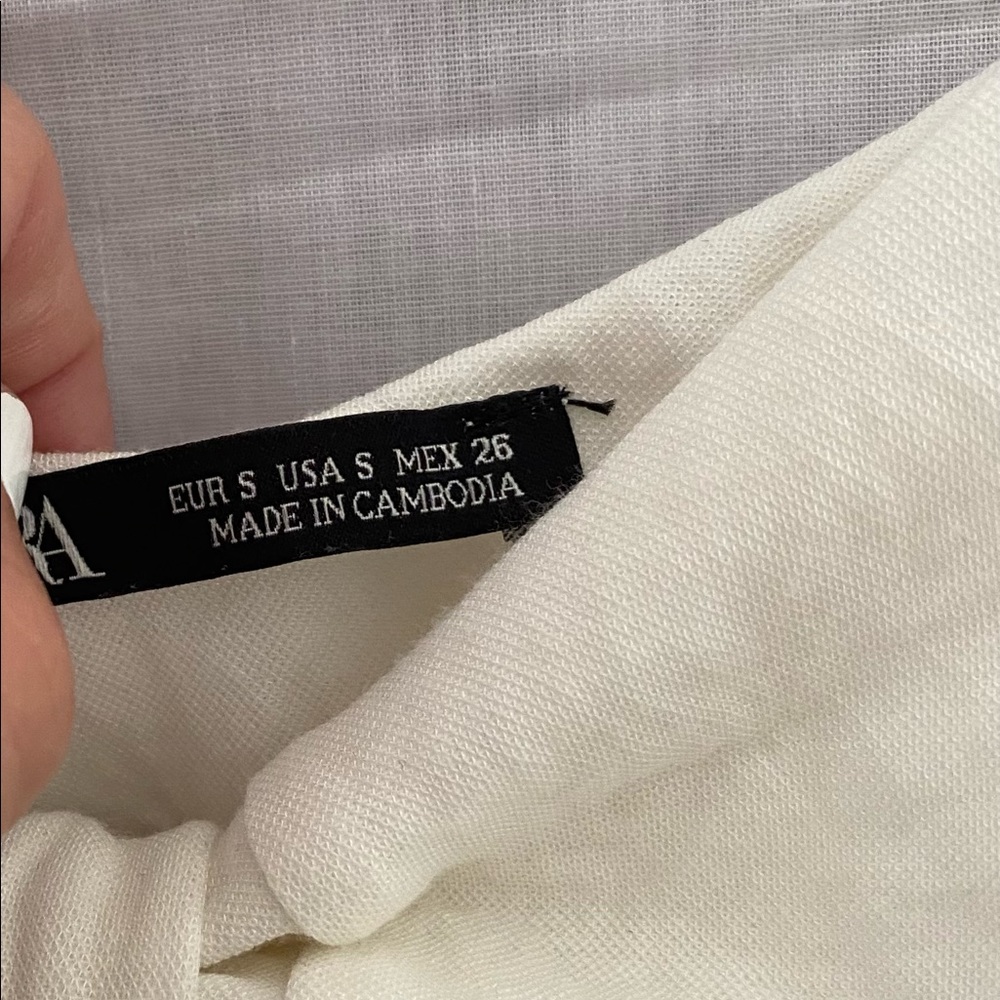 ZARA top with knot - size S - Picture 5 of 6